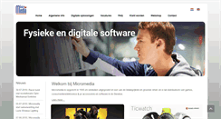 Desktop Screenshot of micromedia.nl