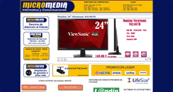 Desktop Screenshot of micromedia.es