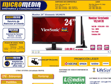 Tablet Screenshot of micromedia.es