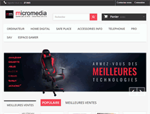 Tablet Screenshot of micromedia.nc